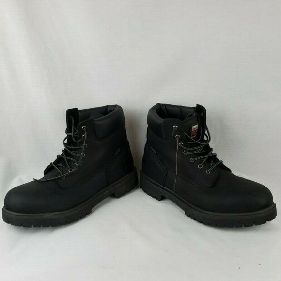 Timberland Pro Series Direct Attach Black Leather - Picture 4 of 8